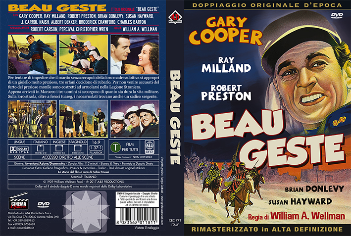 Beau Geste (1939) <br>Cinema & Cultura<br>A&R Productions
